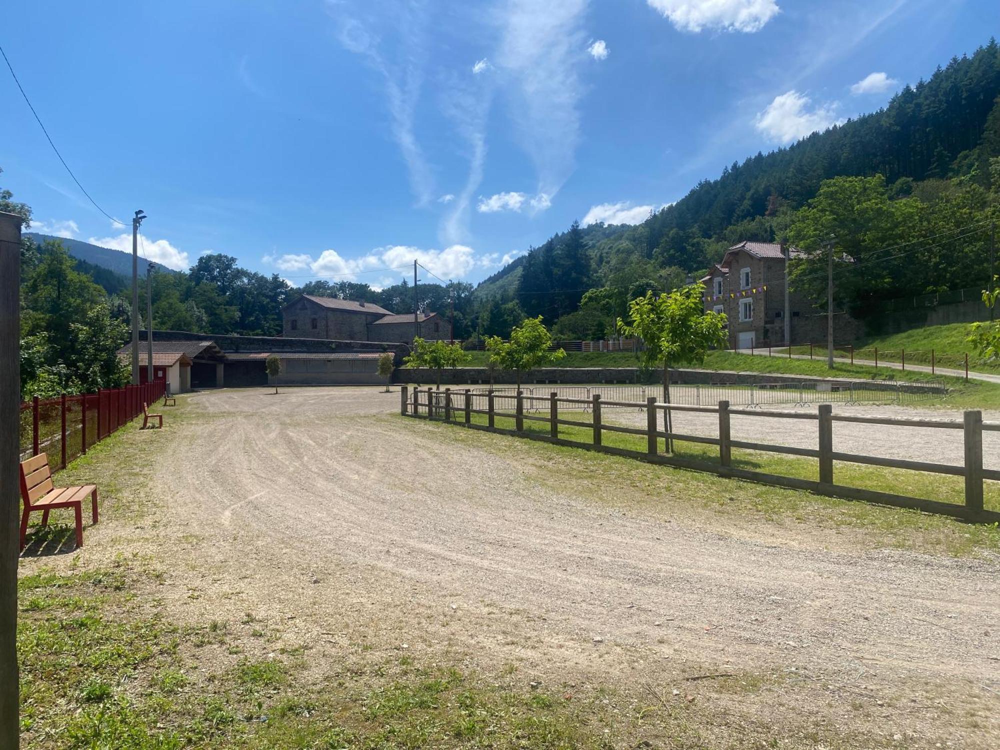 Chalet Les Accacias Vocance Exterior foto